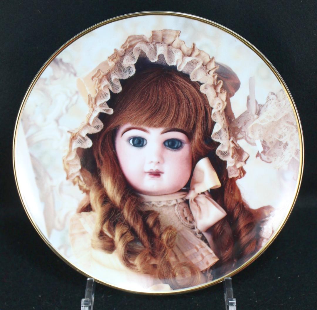 ☆4枚まとめ売り　アンティーク ビスクドール プレート ◎高品質