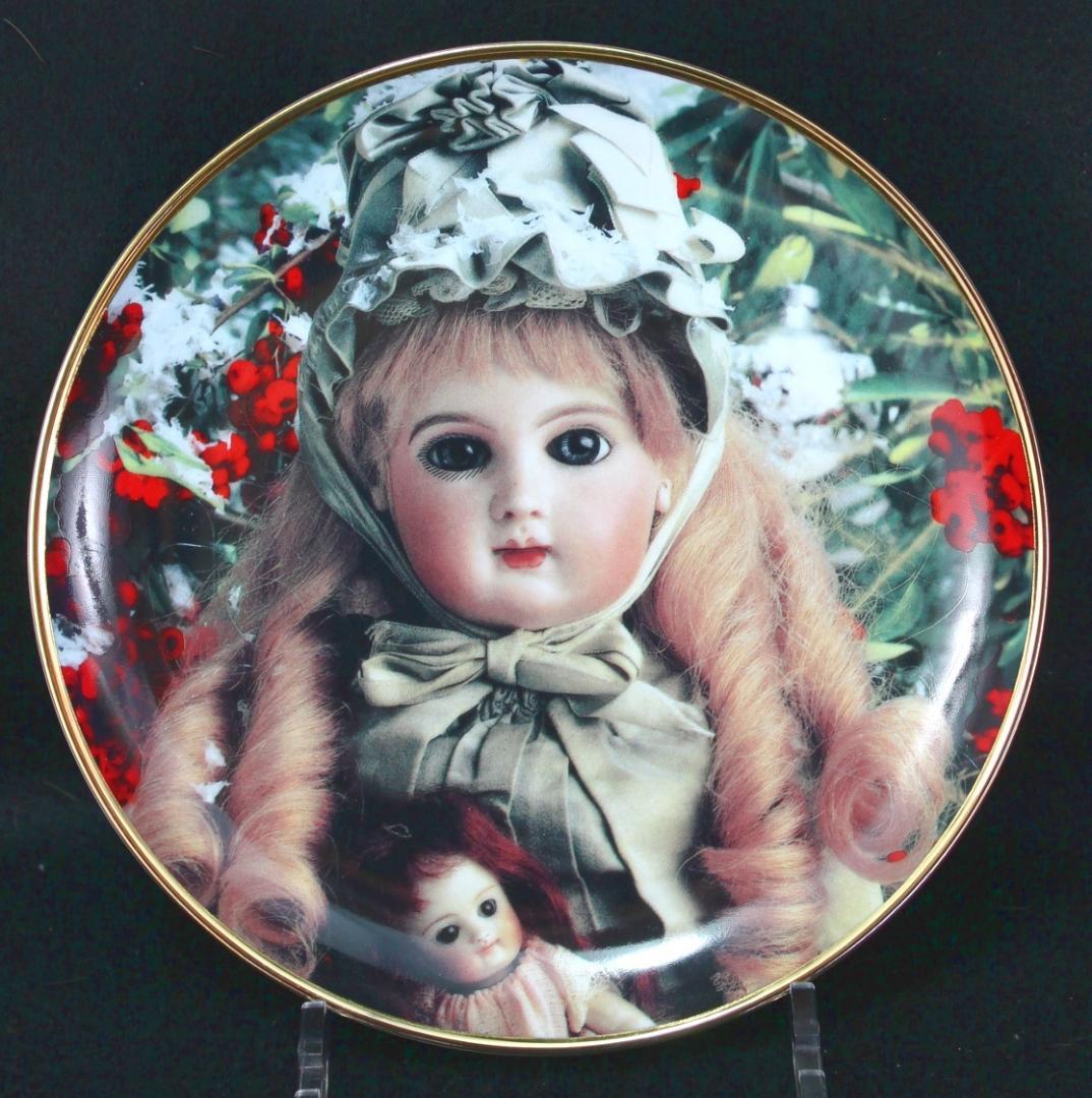 ☆4枚まとめ売り　アンティーク ビスクドール プレート ◎高品質