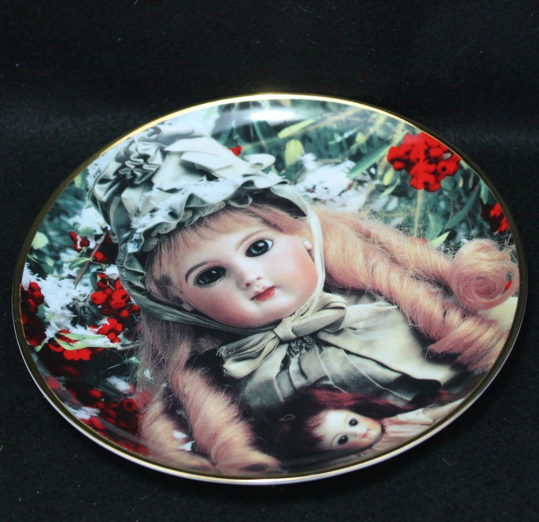 ☆4枚まとめ売り　アンティーク ビスクドール プレート ◎高品質