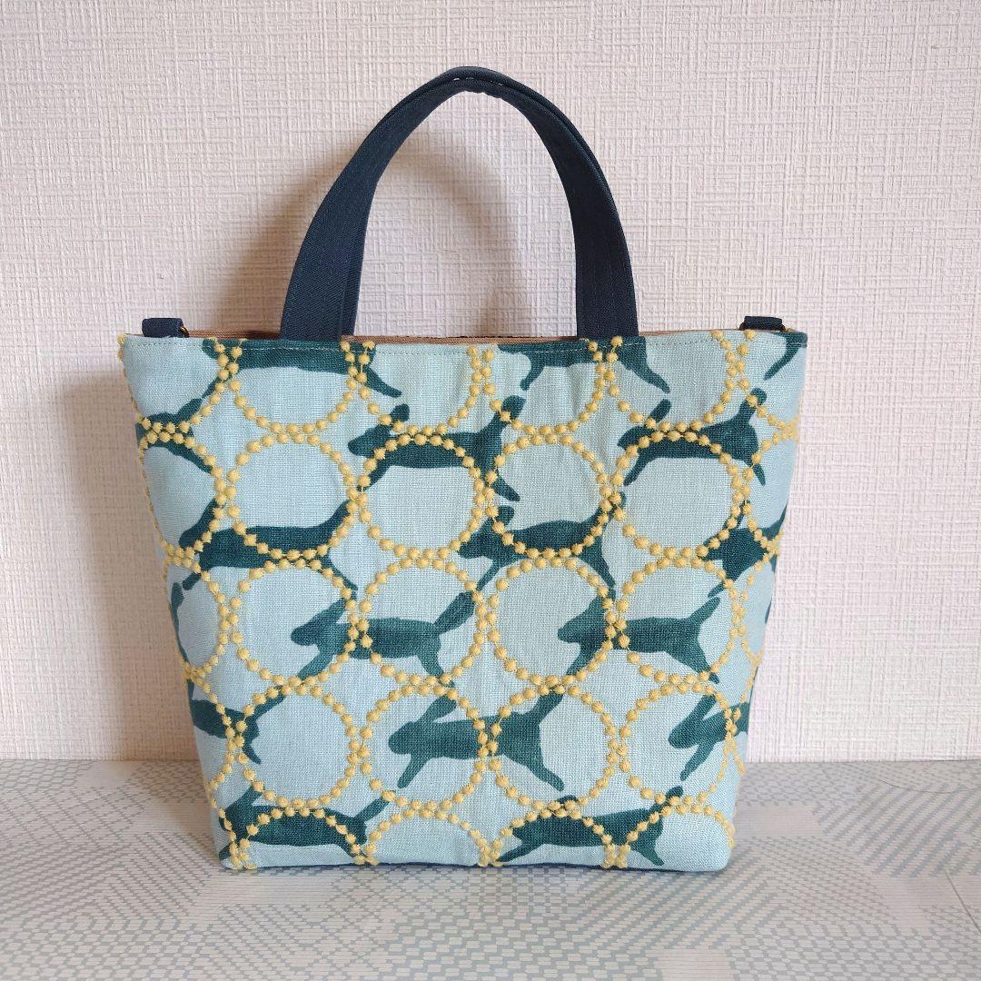 ミナペルホネン　パッチワーク　トートバッグ　ハンドメイド