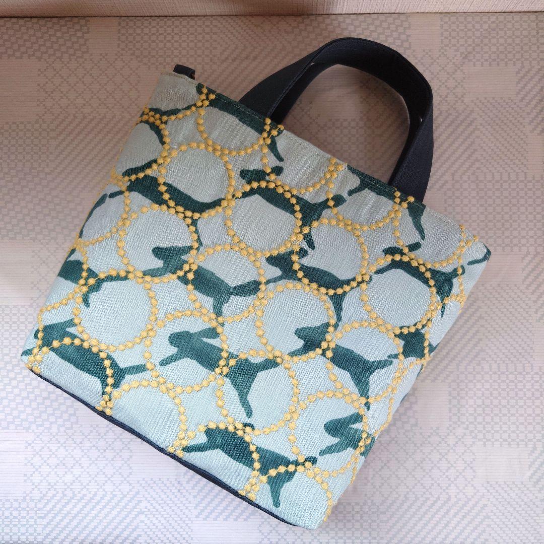 ミナペルホネン　パッチワーク　トートバッグ　ハンドメイド