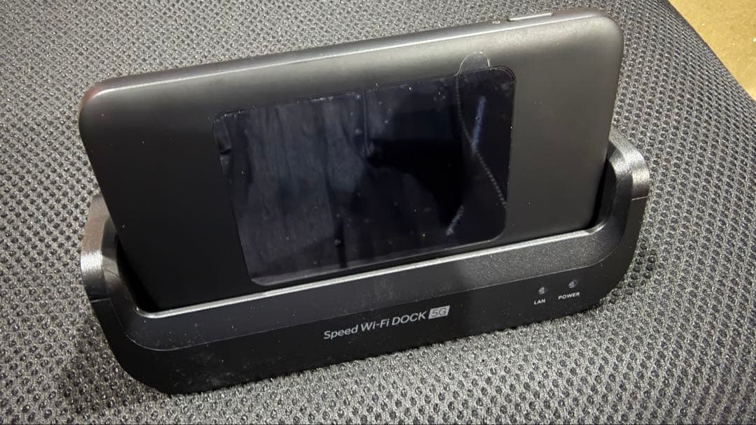 【5日まで値下げ】Speed Wi-Fi DOCK 5G 01 使用僅かほぼ新品