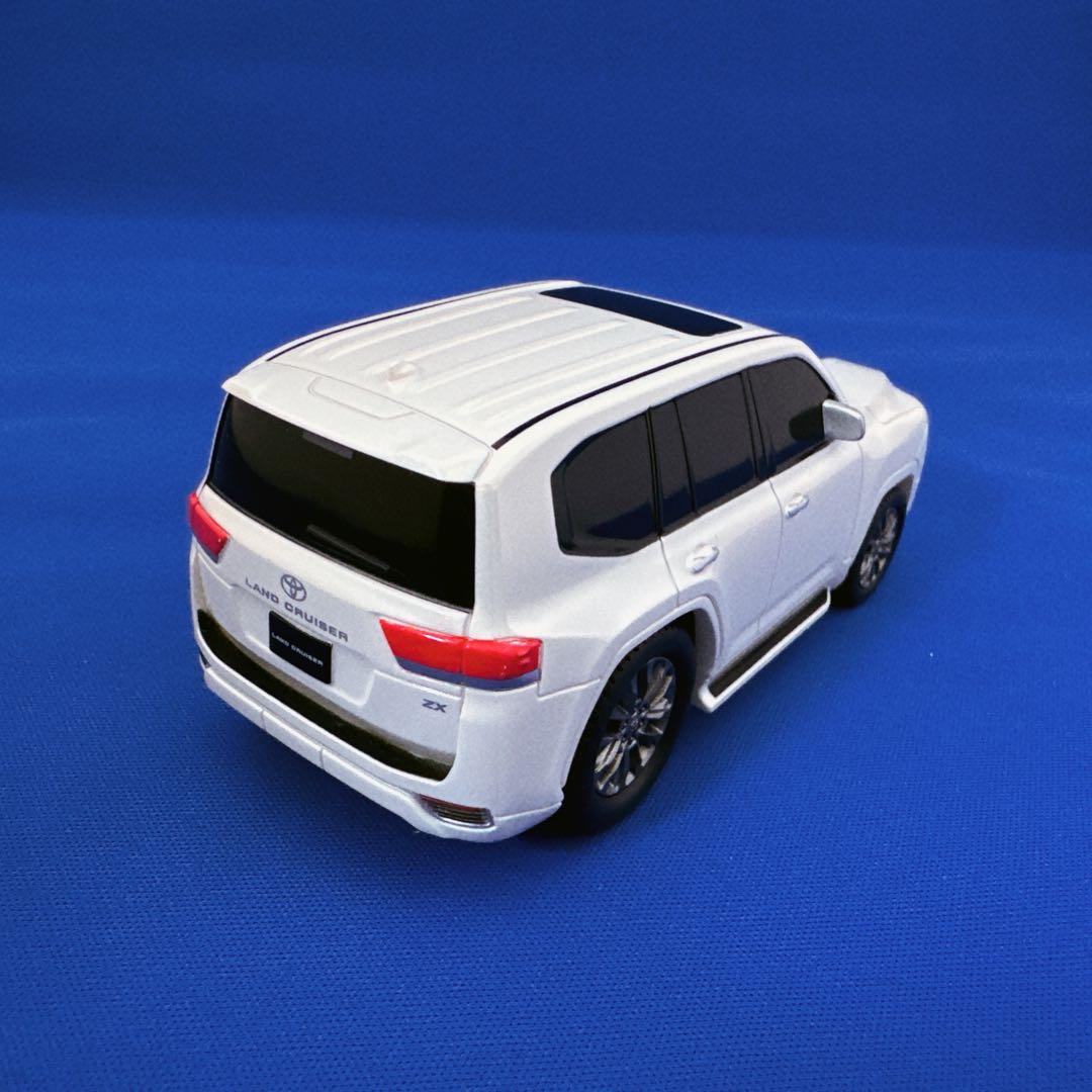 【非売品】★ TOYOTA ランクル プルバックカー ブラック ホワイト