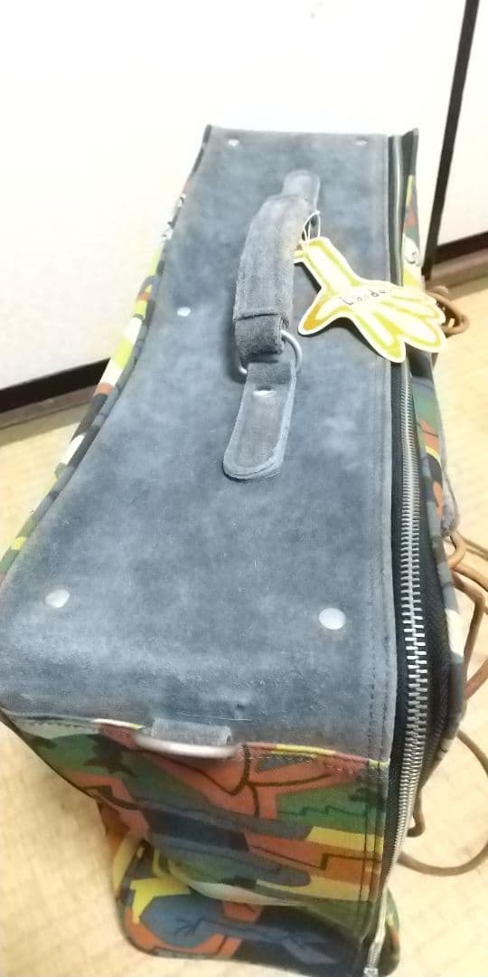 希少　日比野克彦　内藤こずえ　Ladder ヴィンテージ トラベルバッグ　激レア