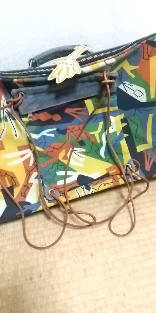 希少　日比野克彦　内藤こずえ　Ladder ヴィンテージ トラベルバッグ　激レア
