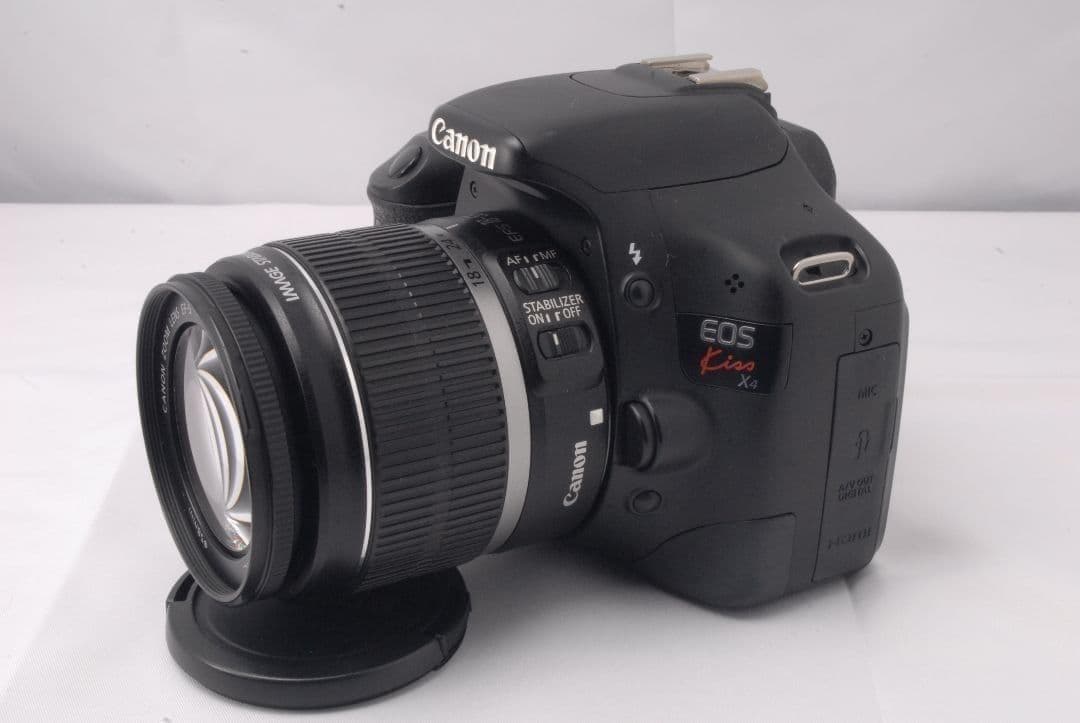 Canon Kiss X4☆入門機に最適手振れ補正レンズ☆おまけ付一眼レフカメラ