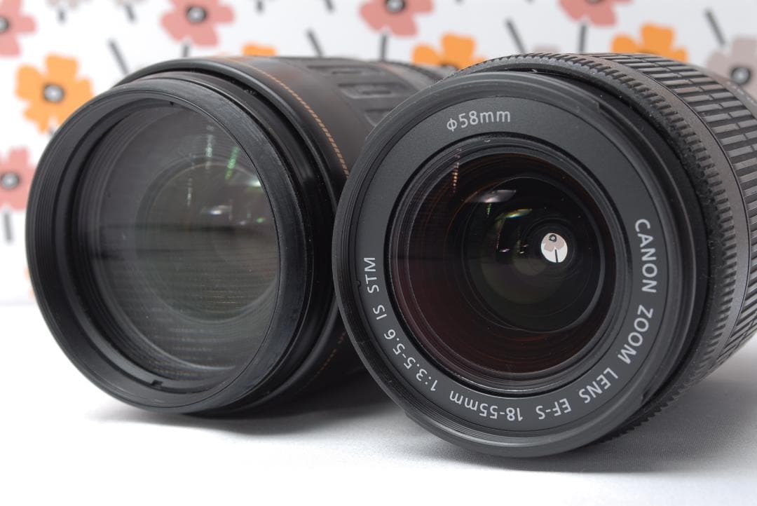 ❤Canon EOS 70D❤トリプルレンズ❤Wi-Fi接続❤単焦点レンズ付き❤