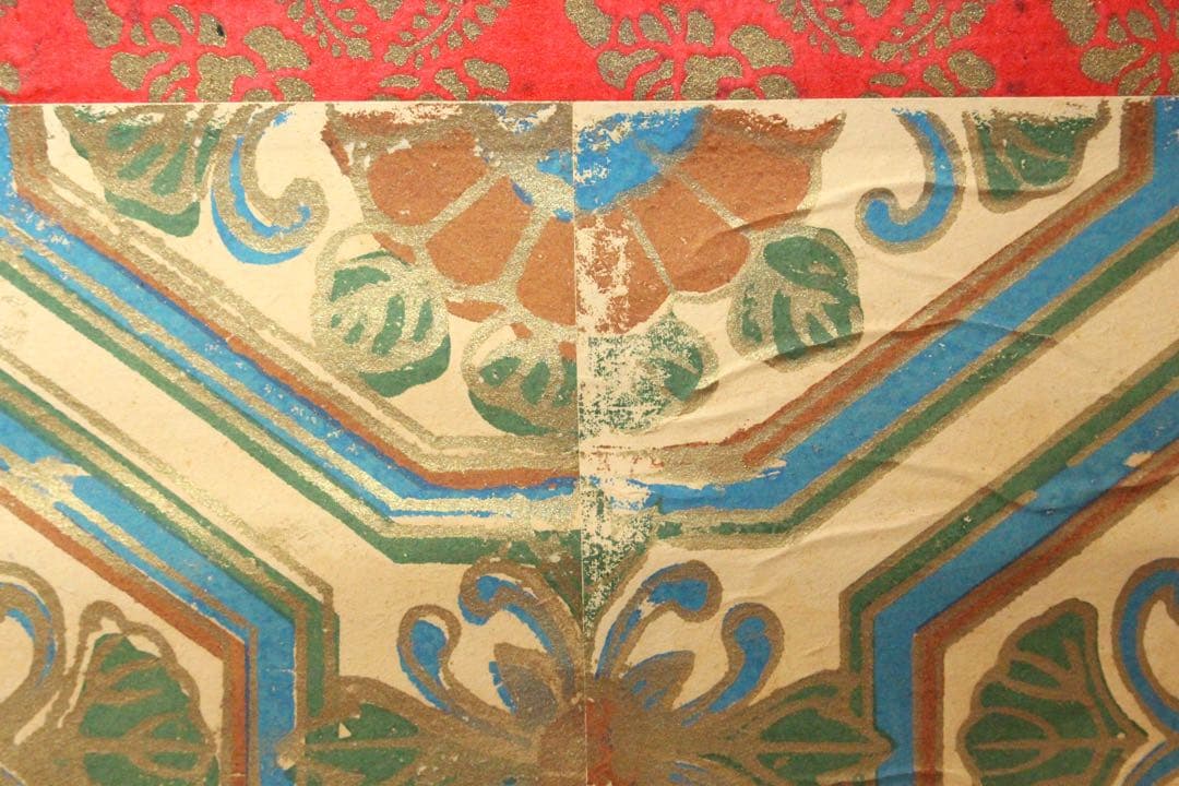 No5218 掛軸　「親鸞聖人御絵伝」　木版古仏画　紙本　仏教美術　送料無料