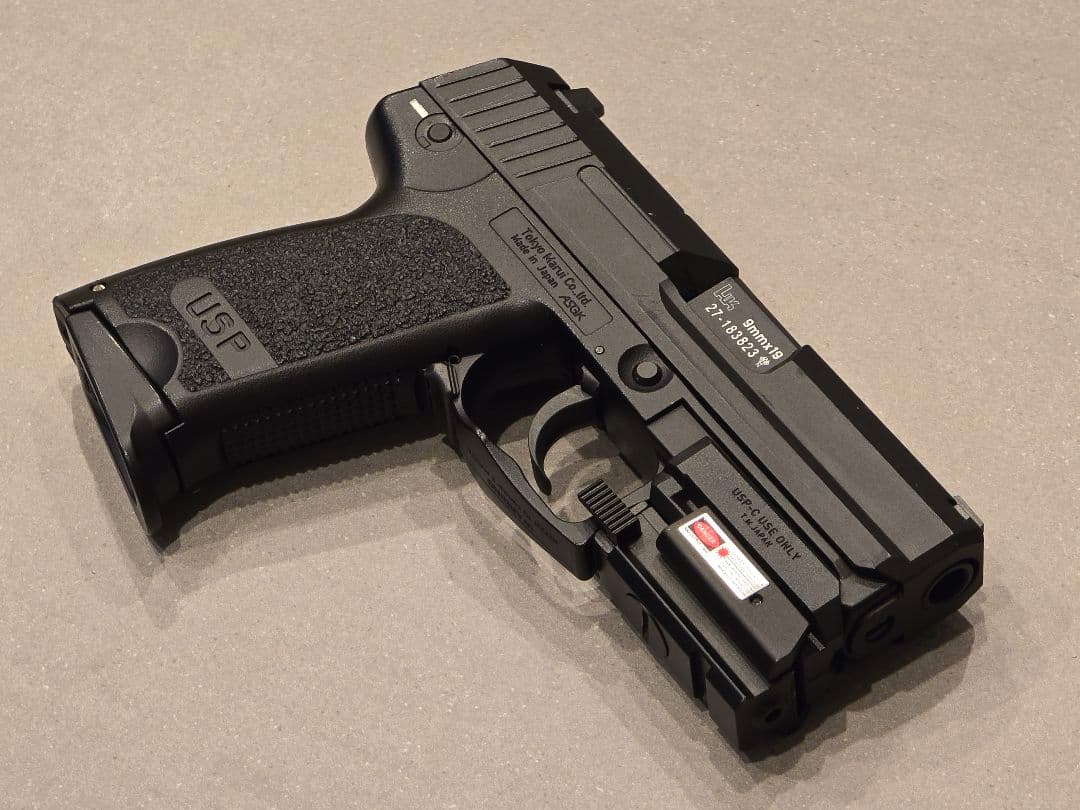 美品 東京マルイ カスタムUSP コンパクト ガスブローバック 動作確認済み