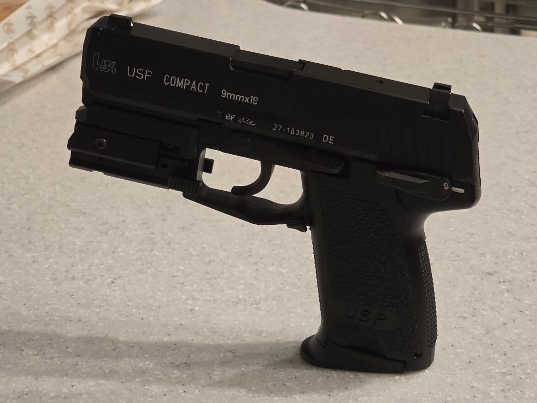 美品 東京マルイ カスタムUSP コンパクト ガスブローバック 動作確認済み