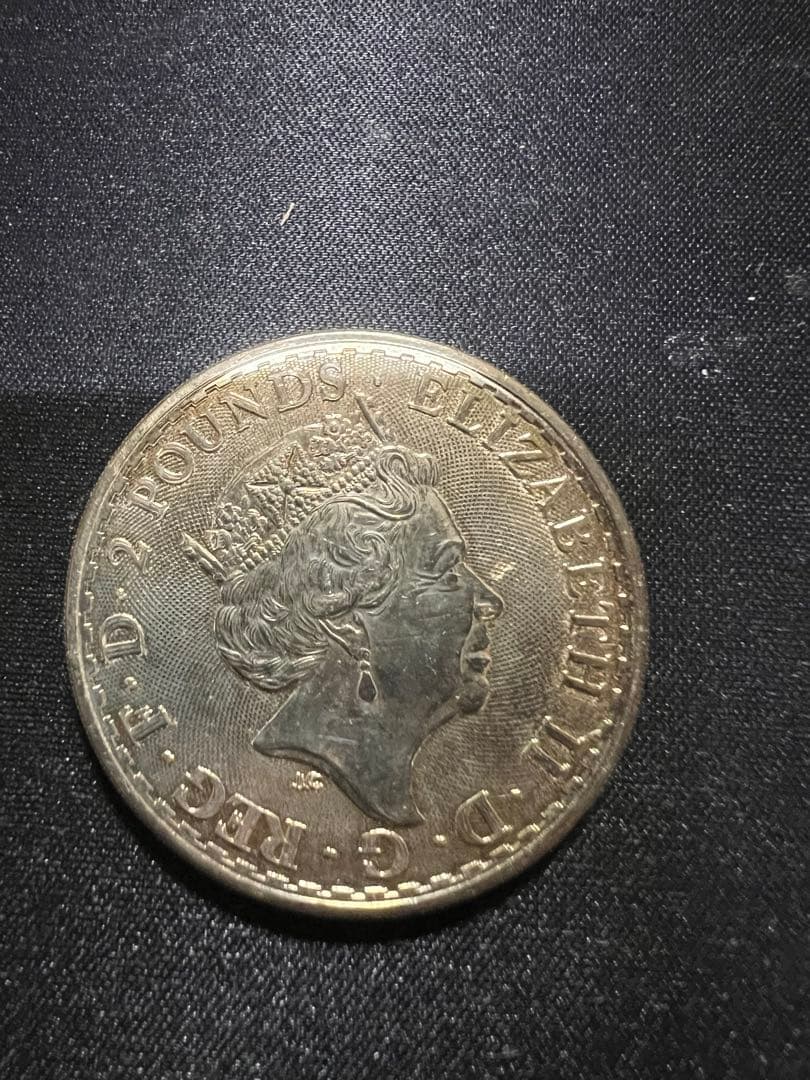 2022年 ブリタニア 1オンス銀貨　⑦