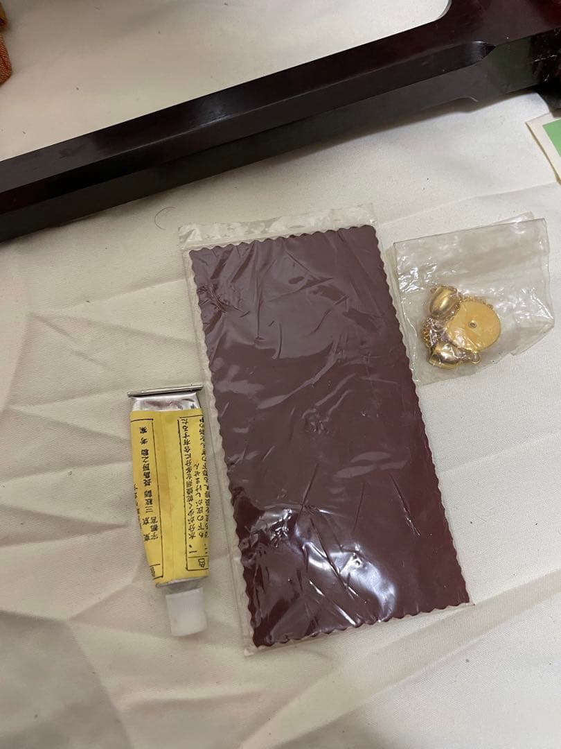 高級 三味線 綾杉彫り 紅木 付属品多数