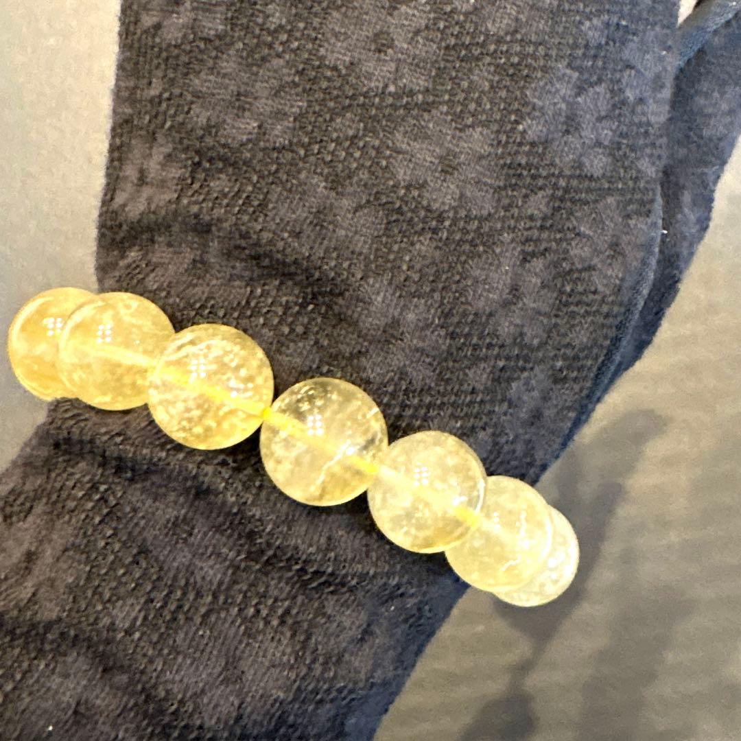 リビアングラス隕石　大玉ブレスレット② 開運招福