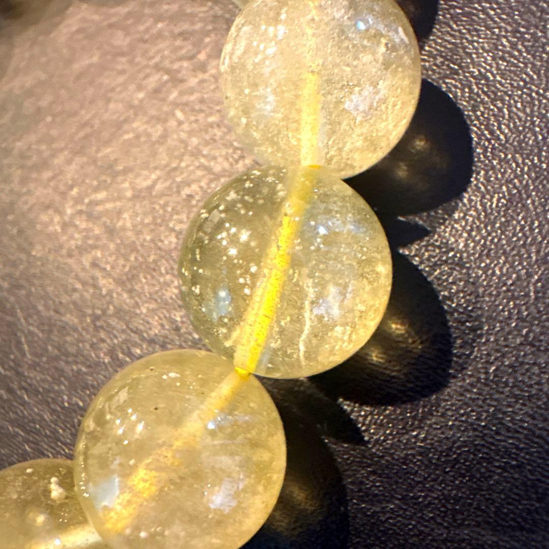 リビアングラス隕石　大玉ブレスレット② 開運招福