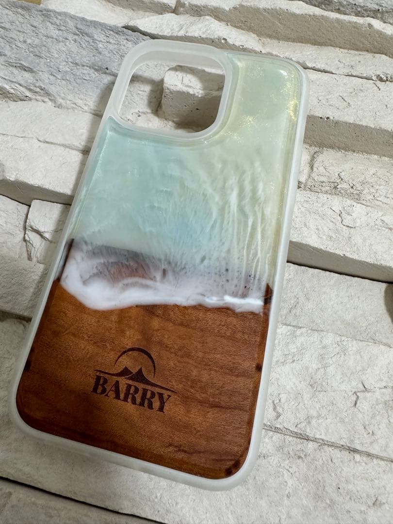 iPhone14 Pro MAX カバー レジンアート