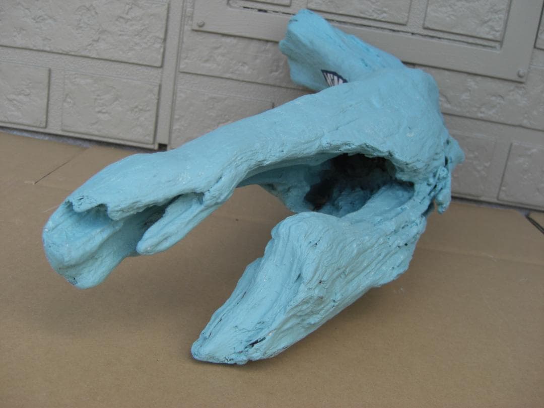 流木カスタム インテリア アートスタイル オブジェ ペイント装飾 ランプ