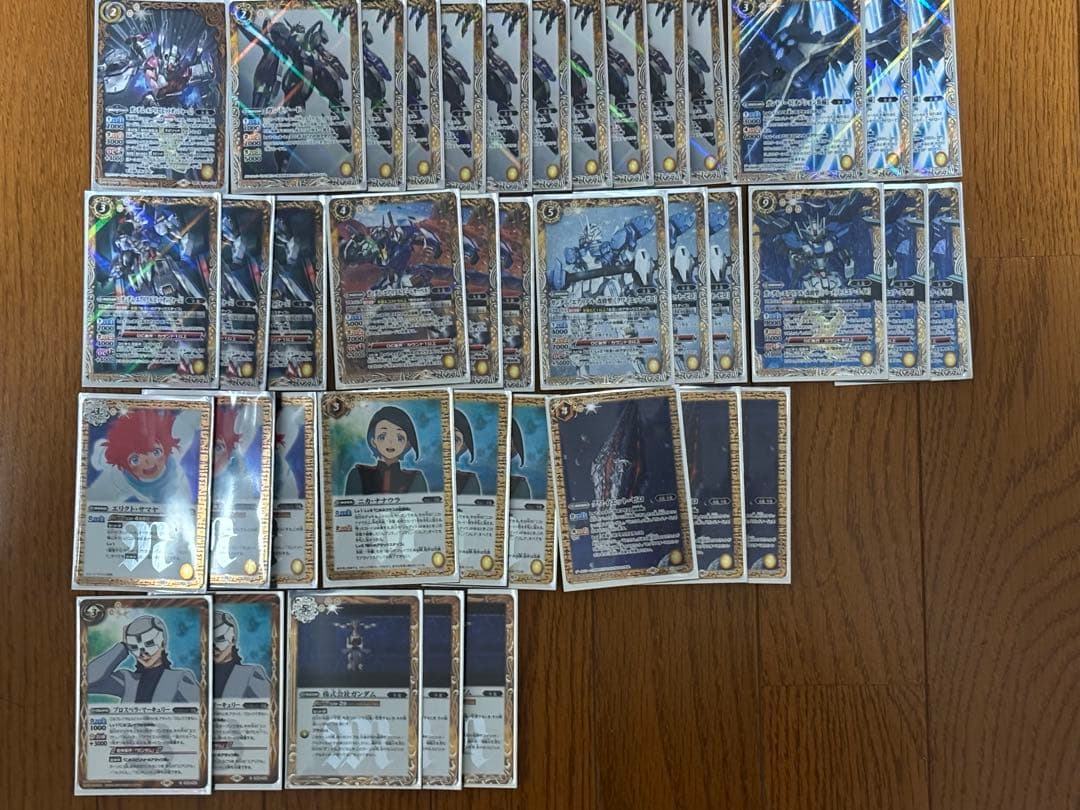 じ*ょ様 バトルスピリッツ ガンダムコラボデッキ4種