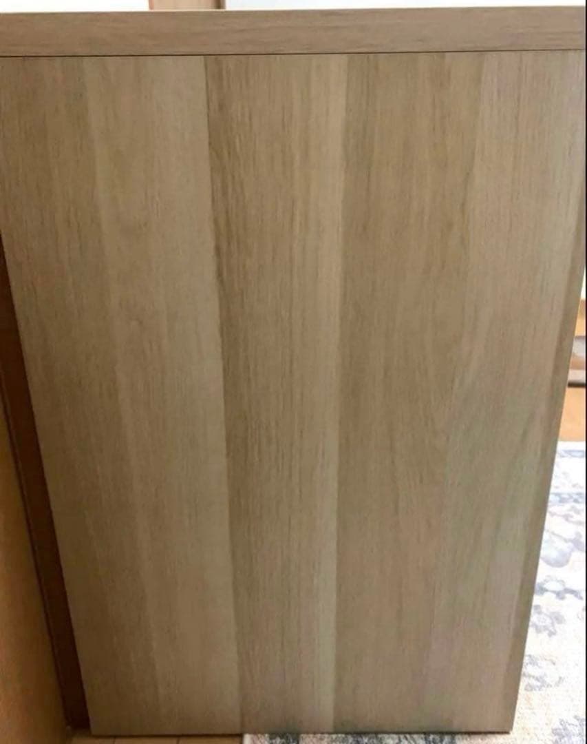 IKEA ミッケ デスク ホワイト×オーク 完成品 送料込み