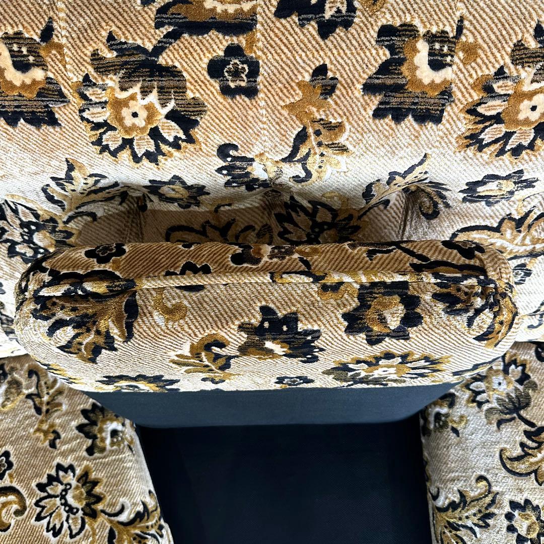 ✿昭和レトロ✿ 金華山 3人掛けソファ アームソファ ヴィンテージ アンティーク