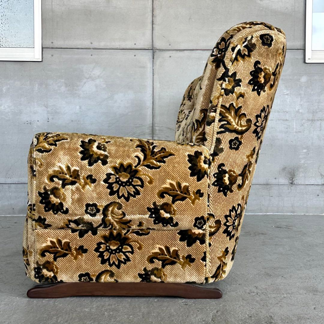 ✿昭和レトロ✿ 金華山 3人掛けソファ アームソファ ヴィンテージ アンティーク