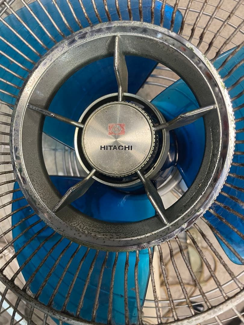 HITACHI レトロ扇風機　壁掛け用　B-673形【動作品】
