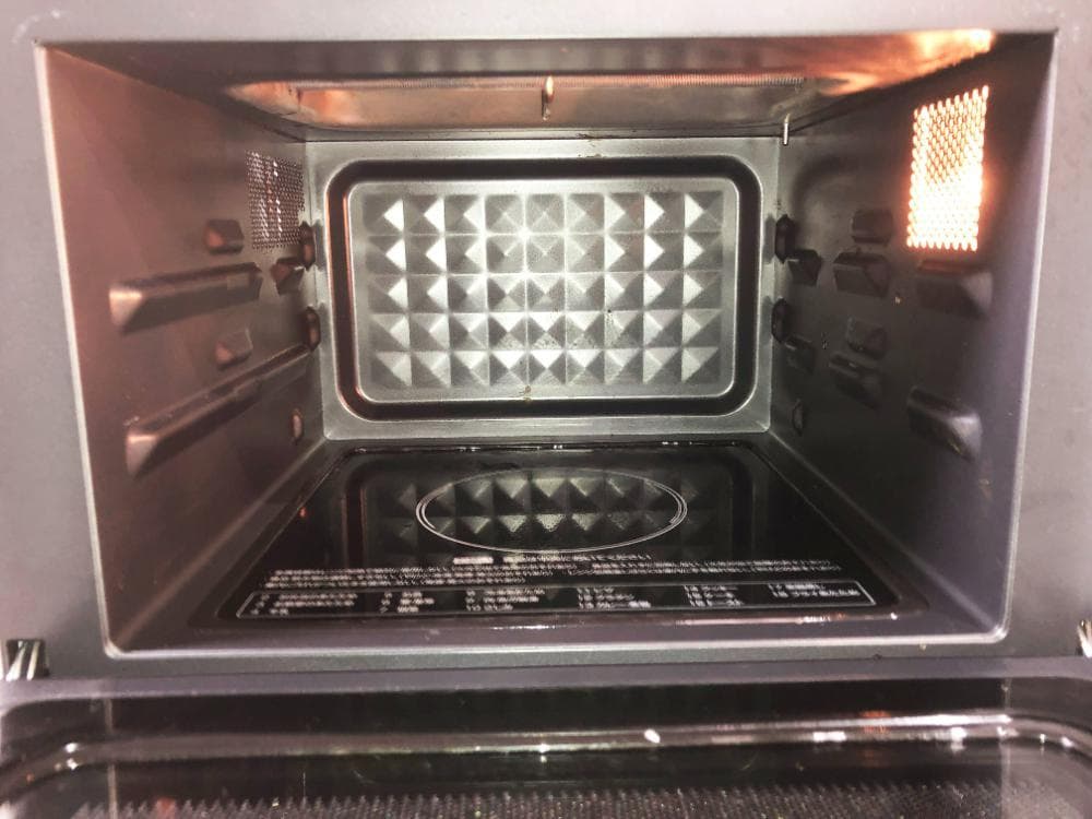 ★2024年製★山善 18L オーブンレンジ【YRJ-F183TV-W】GAPQ