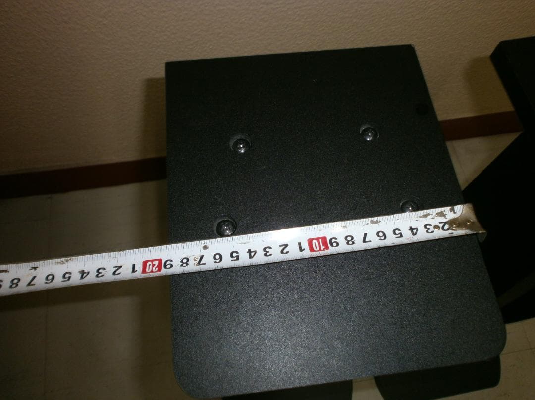 大幅値下　ハヤミ　NX-B300スピーカースタンド2台、肉厚木製　美品