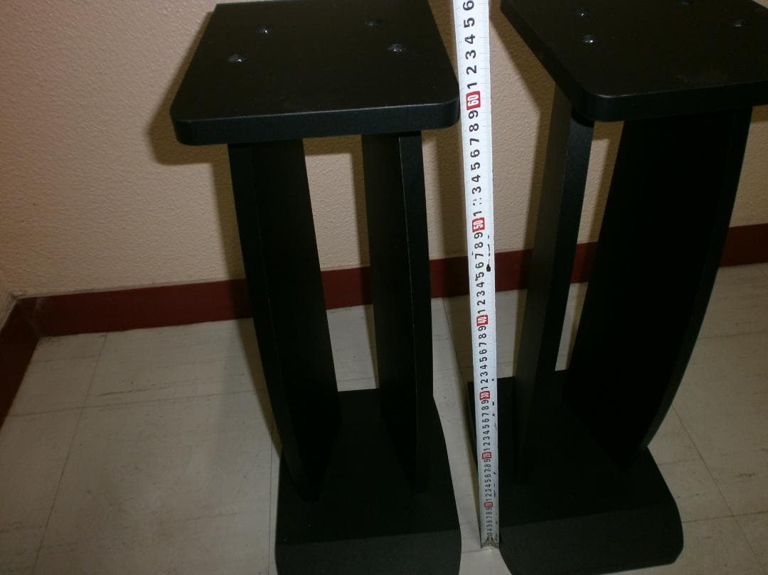 大幅値下　ハヤミ　NX-B300スピーカースタンド2台、肉厚木製　美品