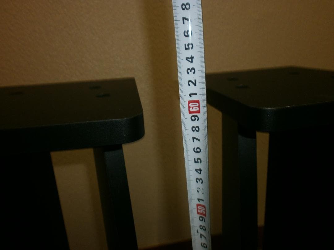 大幅値下　ハヤミ　NX-B300スピーカースタンド2台、肉厚木製　美品