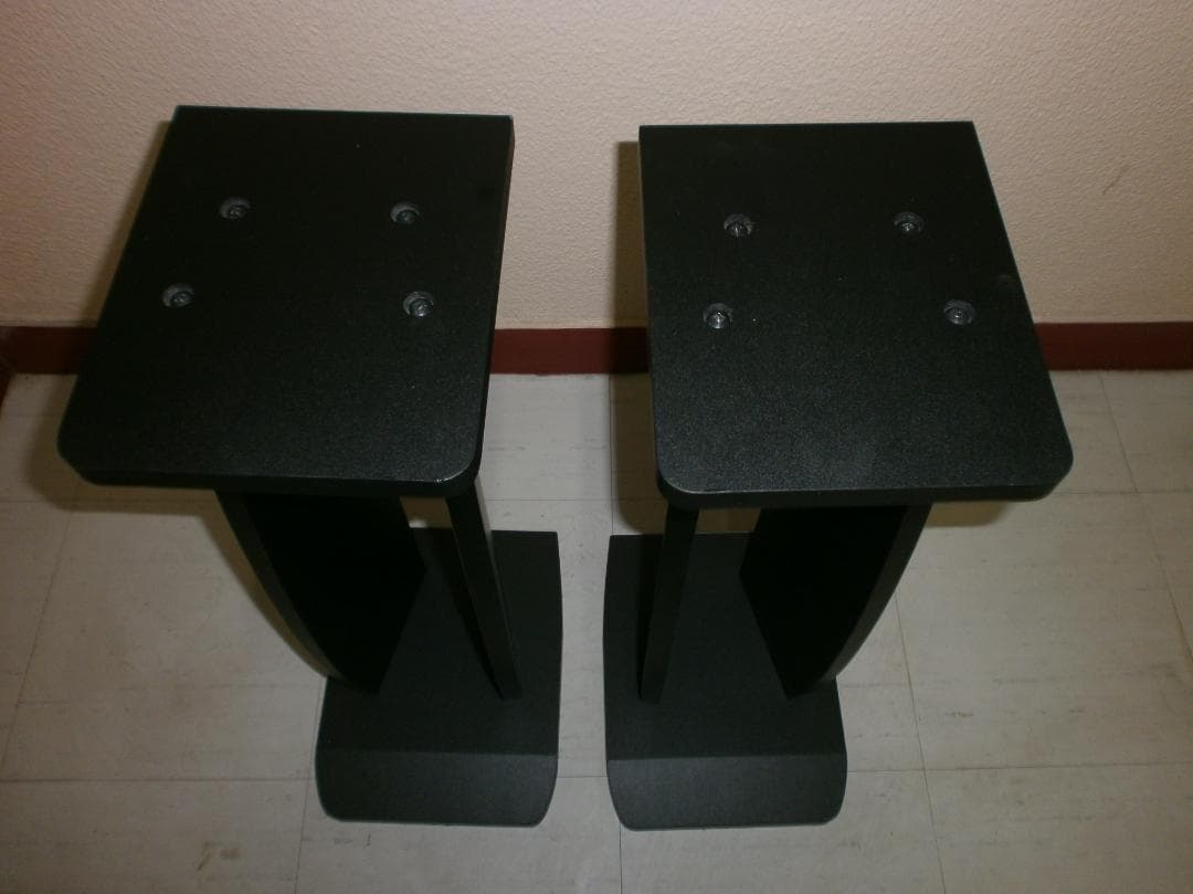 大幅値下　ハヤミ　NX-B300スピーカースタンド2台、肉厚木製　美品