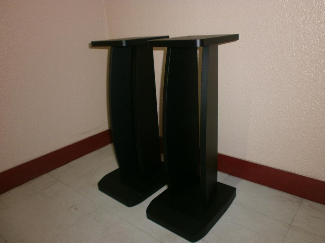 大幅値下　ハヤミ　NX-B300スピーカースタンド2台、肉厚木製　美品