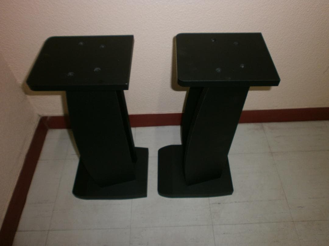 大幅値下　ハヤミ　NX-B300スピーカースタンド2台、肉厚木製　美品