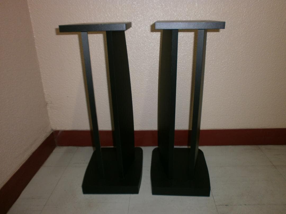 大幅値下　ハヤミ　NX-B300スピーカースタンド2台、肉厚木製　美品