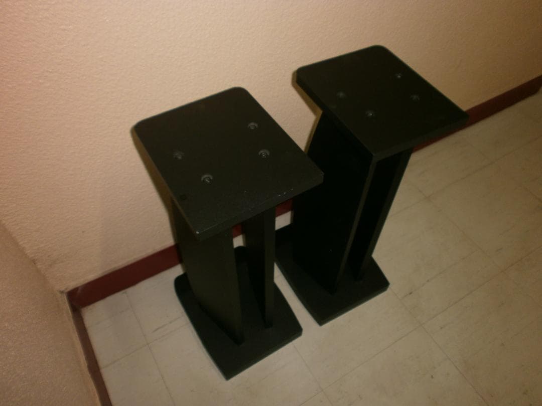 大幅値下　ハヤミ　NX-B300スピーカースタンド2台、肉厚木製　美品