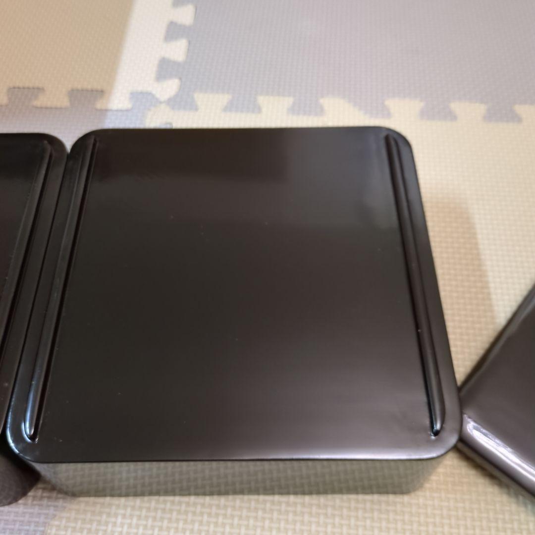 輪島塗　二段重　箱付き　お正月　おせち料理