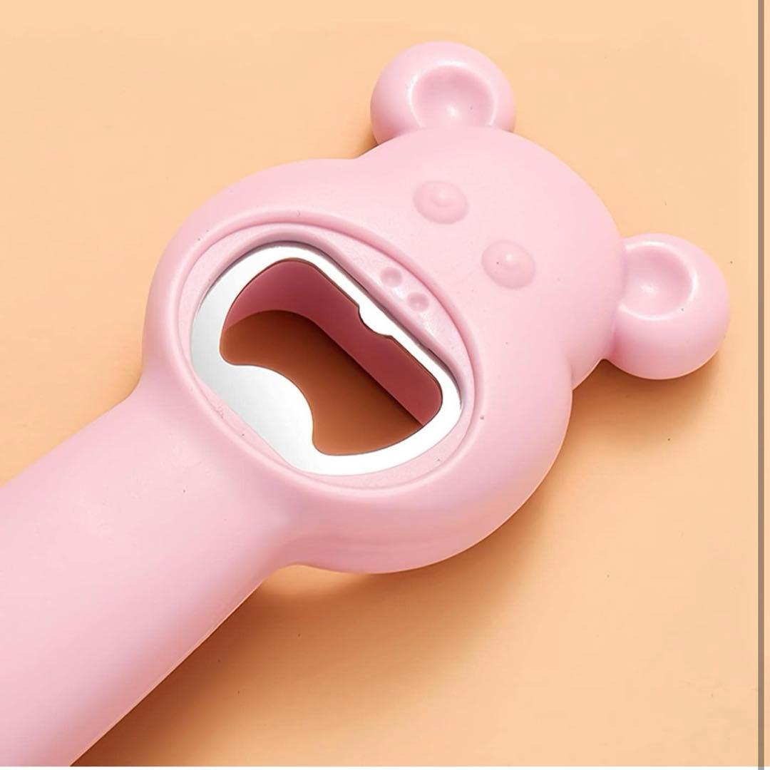 多機能ボトルオープナー付きジャーオープナー キッチングッズ ボトルオープナー