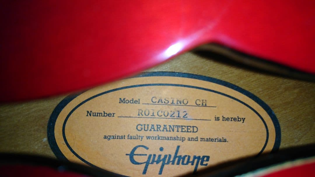 marko734 2001年製 Epiphone CASINO CH