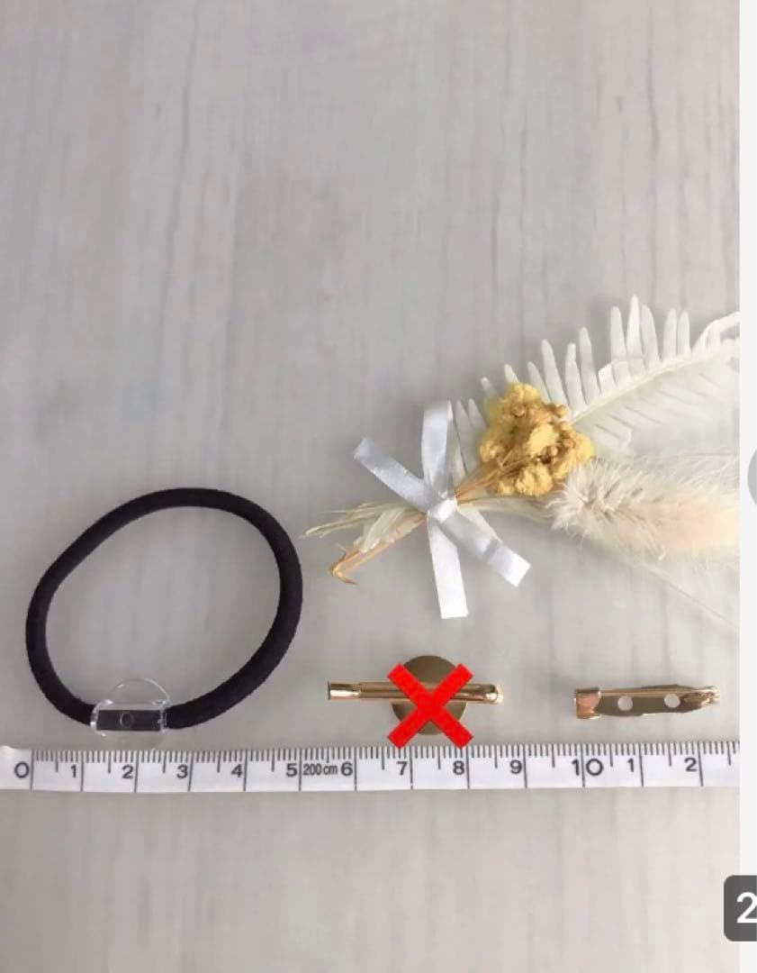 ハンドメイドレジンヘアゴム・ブローチ・ネックレスNo.417