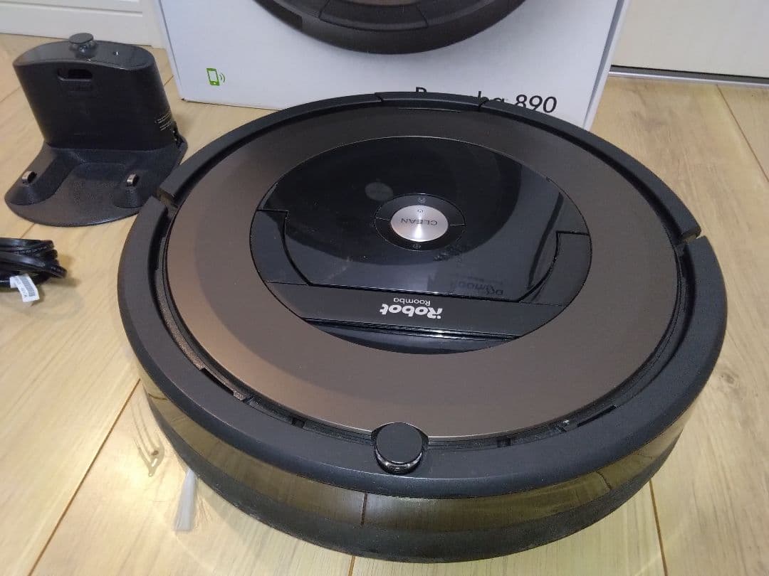 【使用124時間】ルンバ890（2017年）個装箱セットA