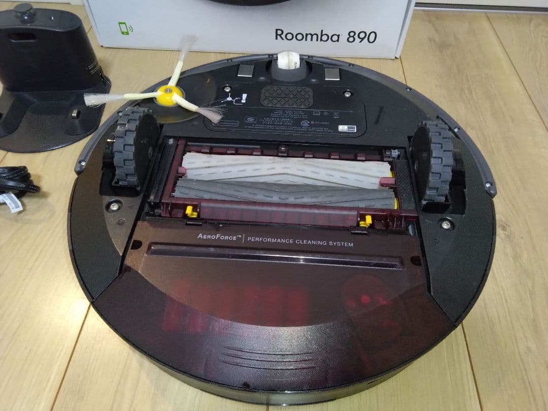 【使用124時間】ルンバ890（2017年）個装箱セットA