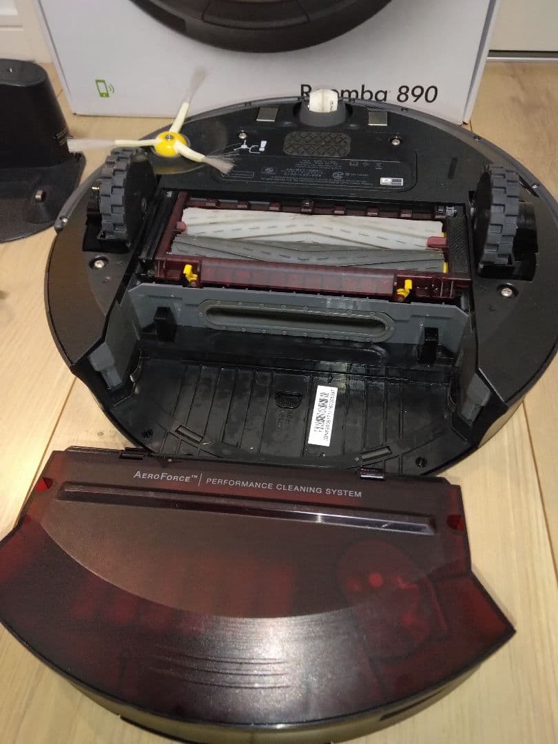 【使用124時間】ルンバ890（2017年）個装箱セットA