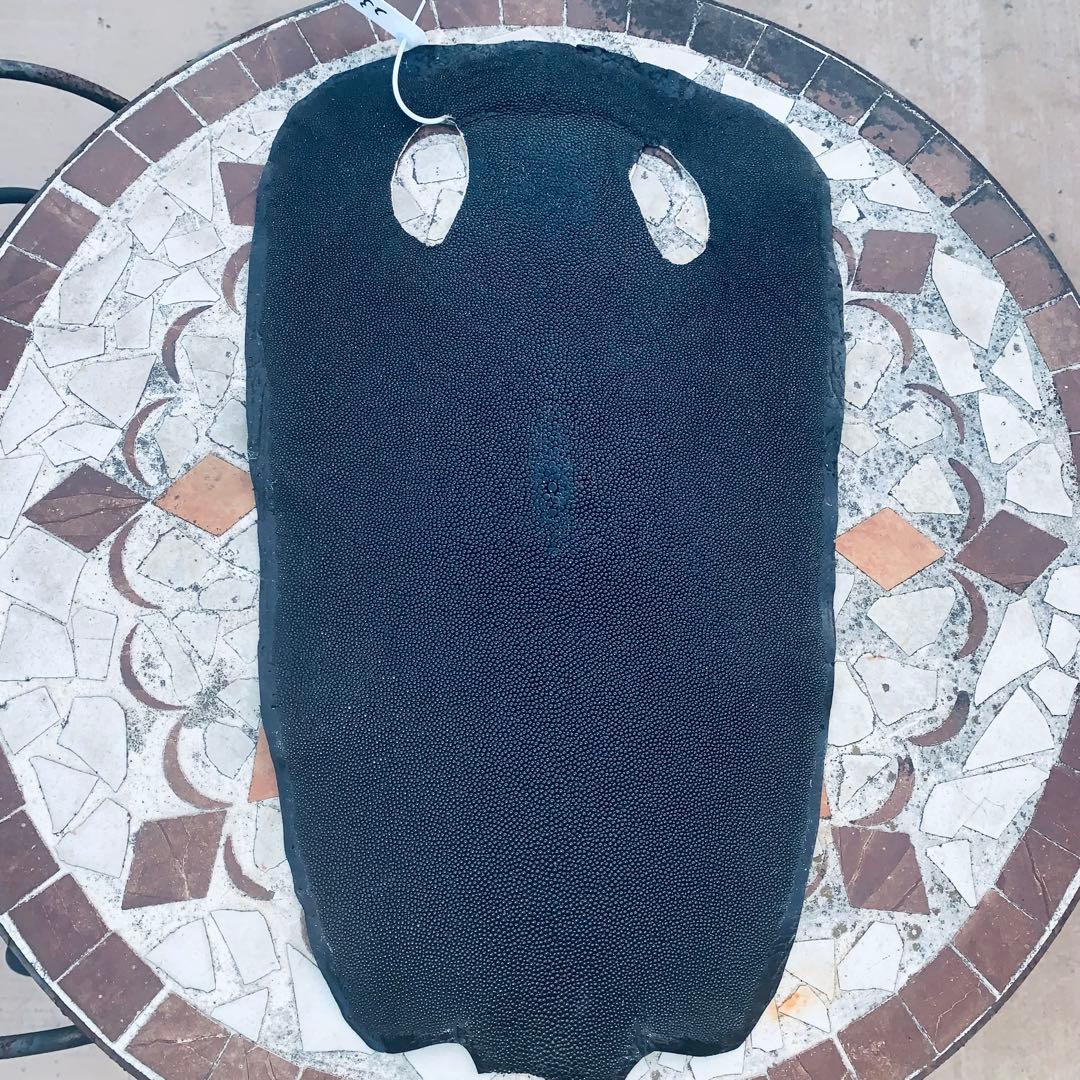 23) S エイ革 鮫革 鮫皮 stingray ガルーシャ スティングレイ