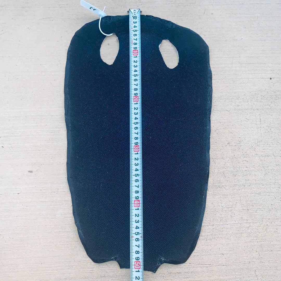 23) S エイ革 鮫革 鮫皮 stingray ガルーシャ スティングレイ