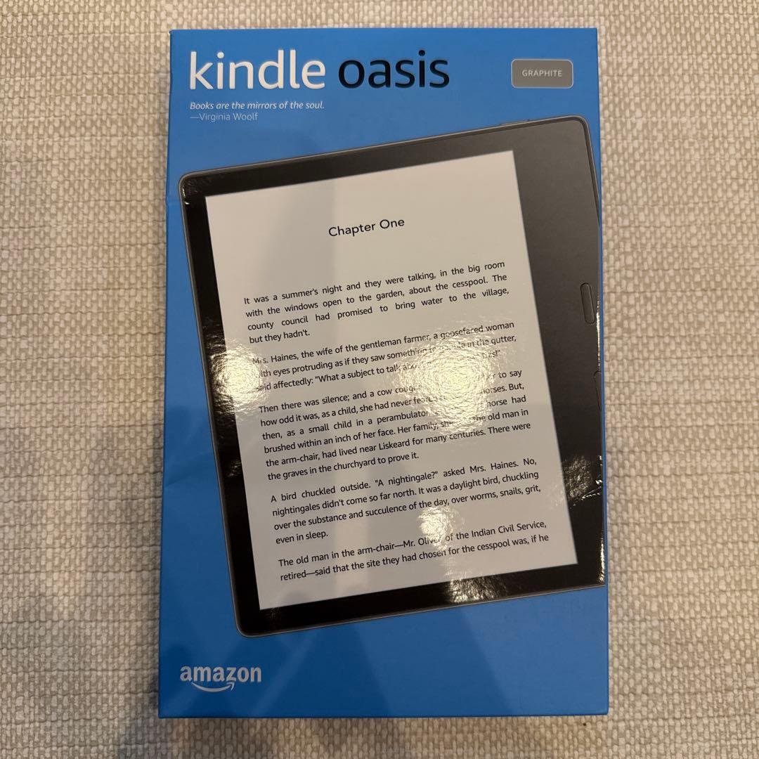 【広告なし】Kindle Oasis 32GB 第10世代