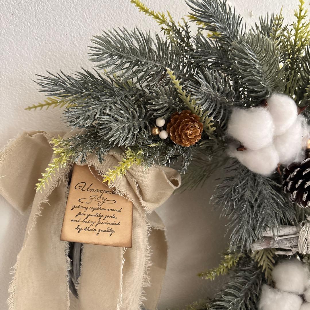 ＊Yoshio　フラワーリース＊　特大　玄関リース　クリスマスリース