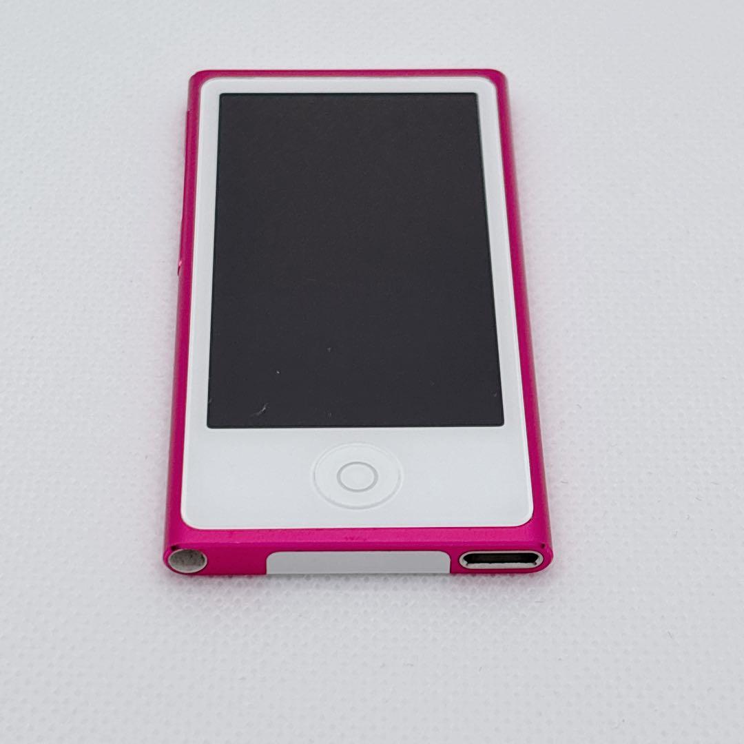 【美品】Apple iPod nano 第7世代 ピンク MD477J/A
