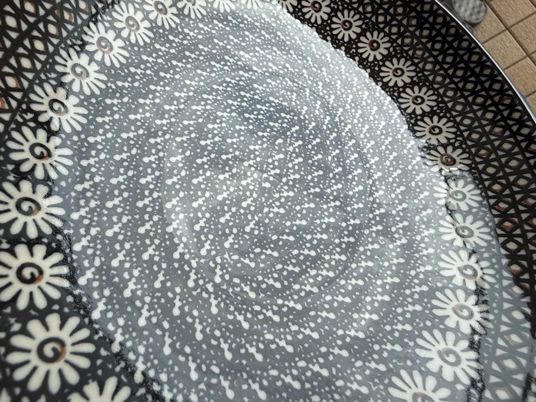 ポーランド陶器Ceramika Artystyczna プレートセット ノワール