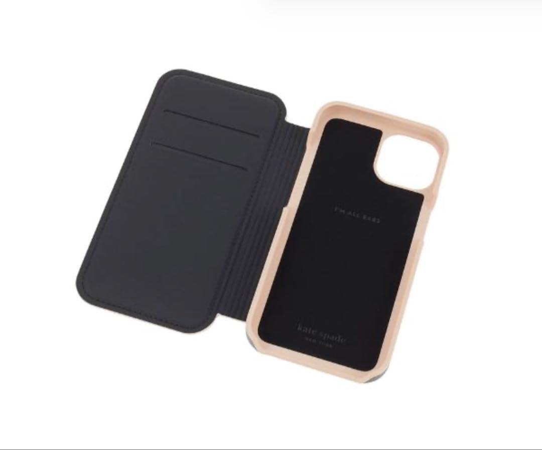 iPhone13 kate spade（R）ブックタイプケース