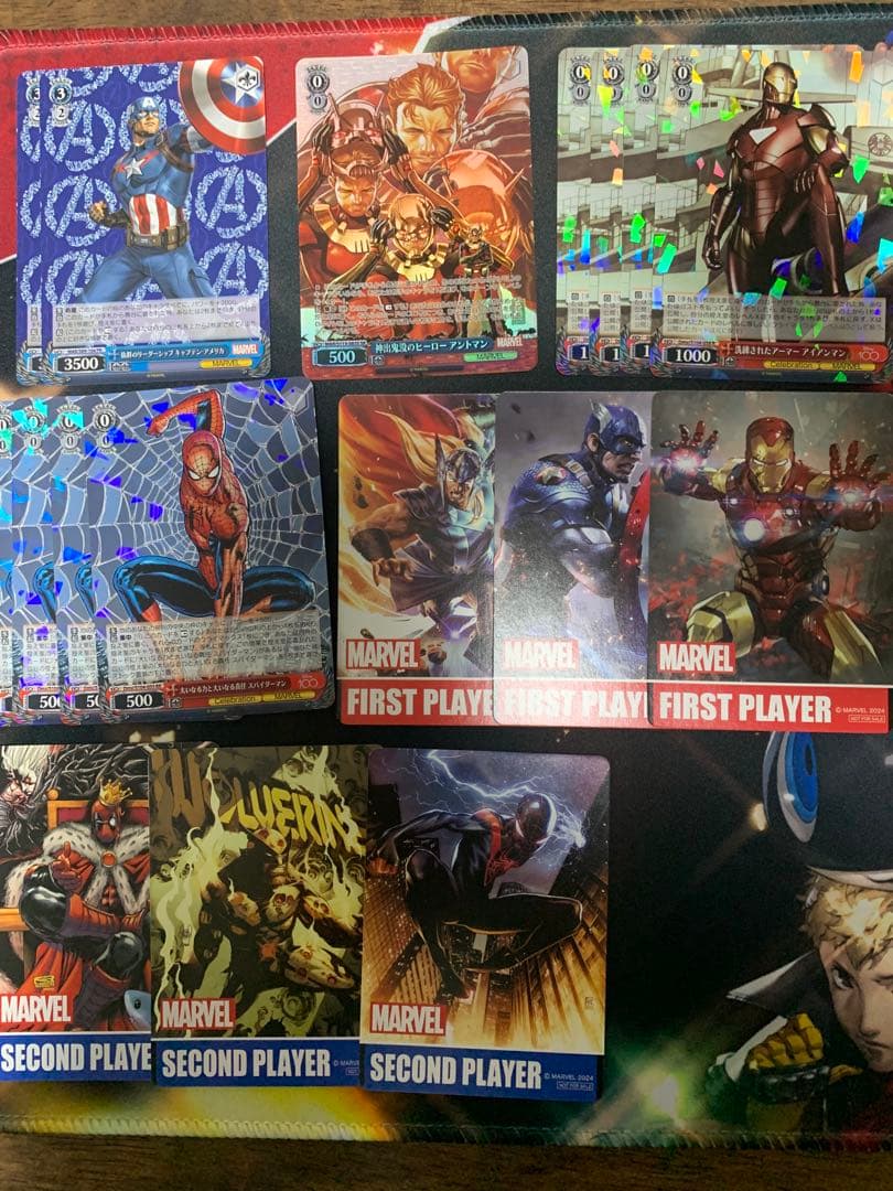 ヴァイスシュバルツ　MARVEL vol.1 vol.2 TD 4コン　おまけ付