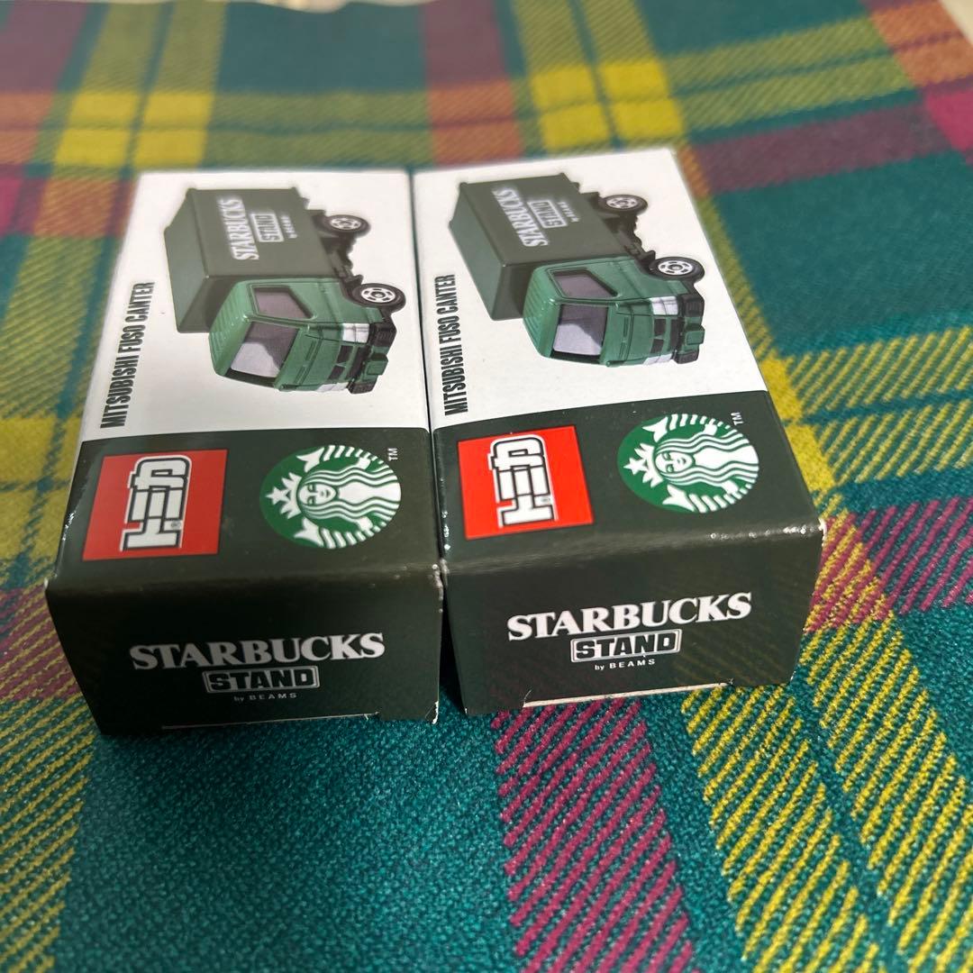 【新品未開封】STARBUCKS STAND by BEAMS トミカ　2個